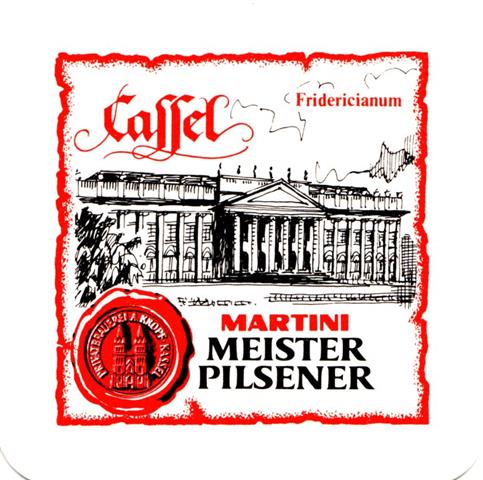 kassel ks-he martini cassel 1a (quad185-fridericianum-schwarzrot)